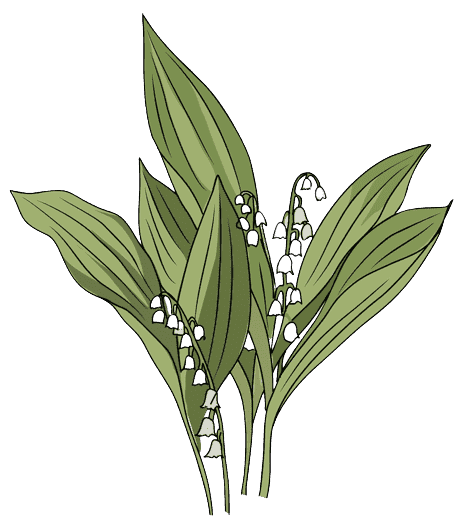 Mai Geburtsblume Tattoo Ideen: Maiglöckchen