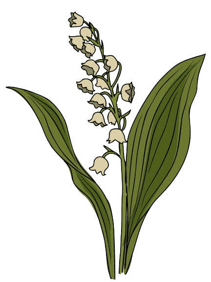 Mai Geburtsblume Tattoo Ideen: Maiglöckchen