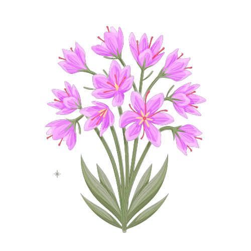 Crocus Tatouage fleur de naissance mars