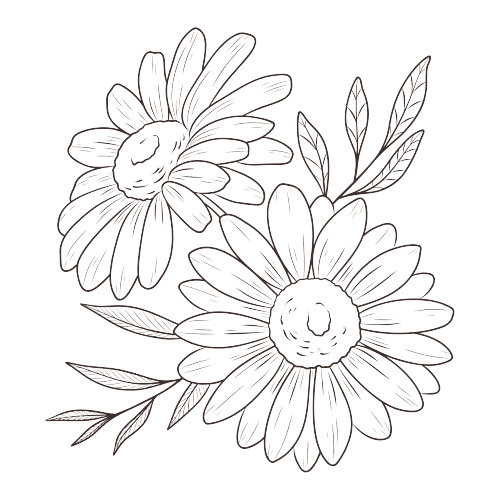 Geboorte Tatoeage Ideeën: Madeliefjes